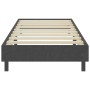 Estructura de cama Box Spring tela gris 90x200 cm