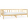 Sofa bed with solid pine wood mattress 90x200 cm by vidaXL, Beds and slatted bases - Ref: Foro24-3083609, Price: 271,72 €, Di...