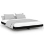 Estructura de cama madera de ingeniería negra 120x200 cm de vidaXL, Camas y somieres - Ref: Foro24-832150, Precio: 134,21 €, ...