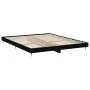 Black engineered wood bed frame 120x200 cm by vidaXL, Beds and slatted bases - Ref: Foro24-832150, Price: 131,99 €, Discount: %