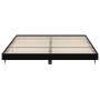 Estructura de cama madera de ingeniería negra 120x200 cm de vidaXL, Camas y somieres - Ref: Foro24-832150, Precio: 134,21 €, ...