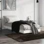 Estructura de cama madera de ingeniería blanco brillo 75x190 cm de vidaXL, Camas y somieres - Ref: Foro24-832207, Precio: 94,...