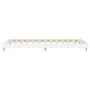 Estructura de cama madera de ingeniería blanco brillo 75x190 cm de vidaXL, Camas y somieres - Ref: Foro24-832207, Precio: 94,...