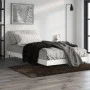 White engineered wood bed frame 90x200 cm by vidaXL, Beds and slatted bases - Ref: Foro24-832269, Price: 73,17 €, Discount: %