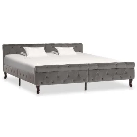 Gray velvet bed frame 180x200 cm by vidaXL, Beds and slatted bases - Ref: Foro24-288562, Price: 343,72 €, Discount: %