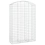 Cesta gaviones forma arco hierro galvanizado 150x50x220/240 cm