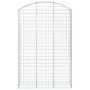 Cesta gaviones forma arco hierro galvanizado 150x50x220/240 cm