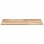 Encimera tocador baño madera maciza acacia sin tratar 80x50x2cm