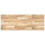 Encimera tocador de baño madera acacia sin tratar 140x50x2 cm en Tocadores de baño | Comprar online en Foro24