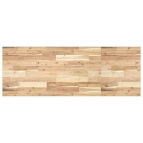 Encimera tocador de baño madera acacia sin tratar 160x50x2 cm