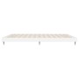 Bettgestell aus glänzend weißem Holzwerkstoff, 140 x 200 cm von vidaXL, Betten und Lattenroste - Ref: Foro24-832247, Preis: 9...