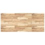 Encimera tocador de baño madera acacia sin tratar 140x60x2 cm