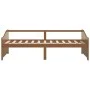 3-seater sofa bed solid honey brown pine wood 90x200 cm by vidaXL, Beds and slatted bases - Ref: Foro24-322166, Price: 83,42 ...