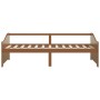 Sofá cama 3 plazas madera maciza de pino marrón miel 90x200 cm de vidaXL, Camas y somieres - Ref: Foro24-322166, Precio: 84,1...