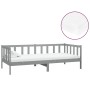 Sofá cama con colchón madera de pino maciza gris 90x200 cm de vidaXL, Camas y somieres - Ref: Foro24-3083606, Precio: 235,48 ...