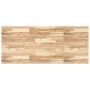 Encimera tocador baño madera acacia sin tratar 140x60x4 cm