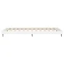 Glossy white engineered wood bed frame 75x190 cm by vidaXL, Beds and slatted bases - Ref: Foro24-832311, Price: 83,54 €, Disc...