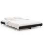 Estructura de cama madera de ingeniería negra 135x190 cm de vidaXL, Camas y somieres - Ref: Foro24-832286, Precio: 107,18 €, ...