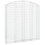 Cesta gaviones forma arco hierro galvanizado 200x30x200/220 cm