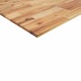 Encimera tocador baño madera acacia acabado aceite 100x40x2 cm