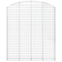 Cesta gaviones forma arco hierro galvanizado 200x30x220/240 cm