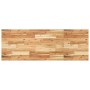 Encimera tocador baño madera acacia acabado aceite 140x50x2 cm