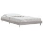 Sonoma-grauer Holzwerkstoff-Bettrahmen 90 x 200 cm von vidaXL, Betten und Lattenroste - Ref: Foro24-832171, Preis: 92,47 €, R...