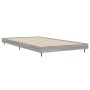 Sonoma-grauer Holzwerkstoff-Bettrahmen 90 x 200 cm von vidaXL, Betten und Lattenroste - Ref: Foro24-832171, Preis: 92,47 €, R...