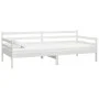 Sofa bed with white solid pine wood mattress 90x200 cm by vidaXL, Beds and slatted bases - Ref: Foro24-3083590, Price: 298,30...