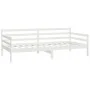 Sofa bed with white solid pine wood mattress 90x200 cm by vidaXL, Beds and slatted bases - Ref: Foro24-3083590, Price: 298,30...