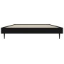 Schwarzer Bettrahmen aus Holzwerkstoff, 90 x 200 cm von vidaXL, Betten und Lattenroste - Ref: Foro24-832270, Preis: 74,02 €, ...