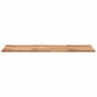 Encimera tocador baño madera acacia acabado aceite 120x60x2 cm