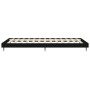 Estructura de cama madera de ingeniería negra 90x200 cm de vidaXL, Camas y somieres - Ref: Foro24-832270, Precio: 73,96 €
