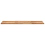 Encimera tocador baño madera acacia acabado aceite 140x60x2 cm