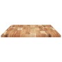 Encimera tocador baño madera acacia acabado aceite 140x60x2 cm
