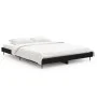 Schwarzer Bettrahmen aus Holzwerkstoff, 140 x 190 cm von vidaXL, Betten und Lattenroste - Ref: Foro24-832278, Preis: 104,99 €...