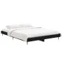 Schwarzer Bettrahmen aus Holzwerkstoff, 140 x 190 cm von vidaXL, Betten und Lattenroste - Ref: Foro24-832278, Preis: 104,99 €...