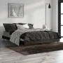 Schwarzer Bettrahmen aus Holzwerkstoff, 140 x 190 cm von vidaXL, Betten und Lattenroste - Ref: Foro24-832278, Preis: 104,99 €...