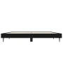 Schwarzer Bettrahmen aus Holzwerkstoff, 140 x 190 cm von vidaXL, Betten und Lattenroste - Ref: Foro24-832278, Preis: 104,99 €...