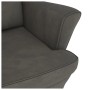 Rocking chair with wooden legs and dark gray velvet stool by vidaXL, Rocking chairs - Ref: Foro24-3121231, Price: 291,84 €, D...