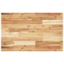 Encimera tocador baño madera acacia acabado aceite 160x50x4 cm