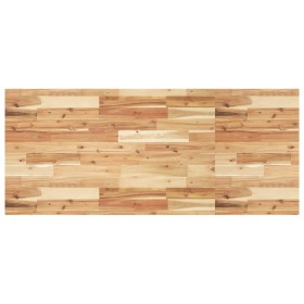 Encimera tocador baño madera acacia acabado aceite 120x60x4 cm