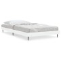 Weißer Bettrahmen aus Holzwerkstoff, 90 x 190 cm von vidaXL, Betten und Lattenroste - Ref: Foro24-832301, Preis: 78,23 €, Rab...