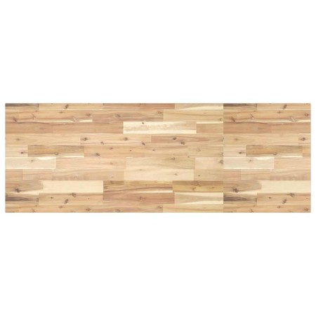 Tablero escritorio madera maciza acacia sin tratar 120x50x2 cm