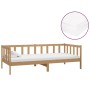 Sofa bed and mattress solid pine wood honey brown 90x200 cm by vidaXL, Beds and slatted bases - Ref: Foro24-3083622, Price: 2...