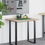 Tablero escritorio madera maciza acacia sin tratar 80x60x2 cm