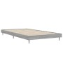 Sonoma gray engineered wood bed frame 90x190 cm by vidaXL, Beds and slatted bases - Ref: Foro24-832307, Price: 84,65 €, Disco...