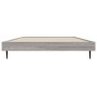 Sonoma gray engineered wood bed frame 90x190 cm by vidaXL, Beds and slatted bases - Ref: Foro24-832307, Price: 84,65 €, Disco...