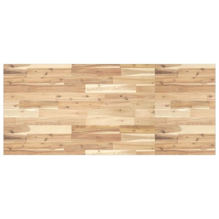 Tablero escritorio madera maciza acacia sin tratar 140x60x2 cm