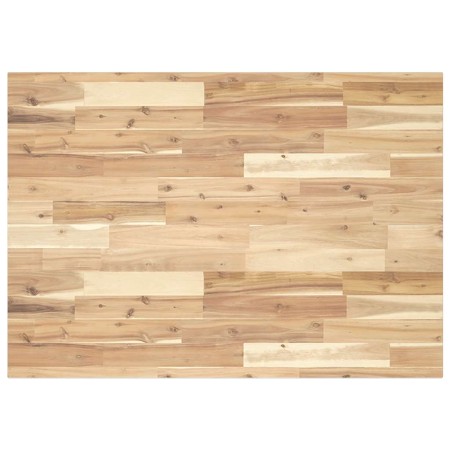 Tablero escritorio madera maciza acacia sin tratar 80x70x2 cm